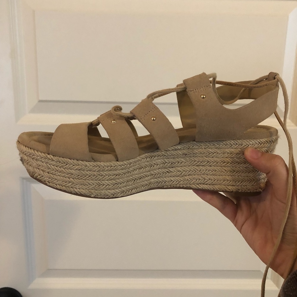 Nude Michael Kors wedges